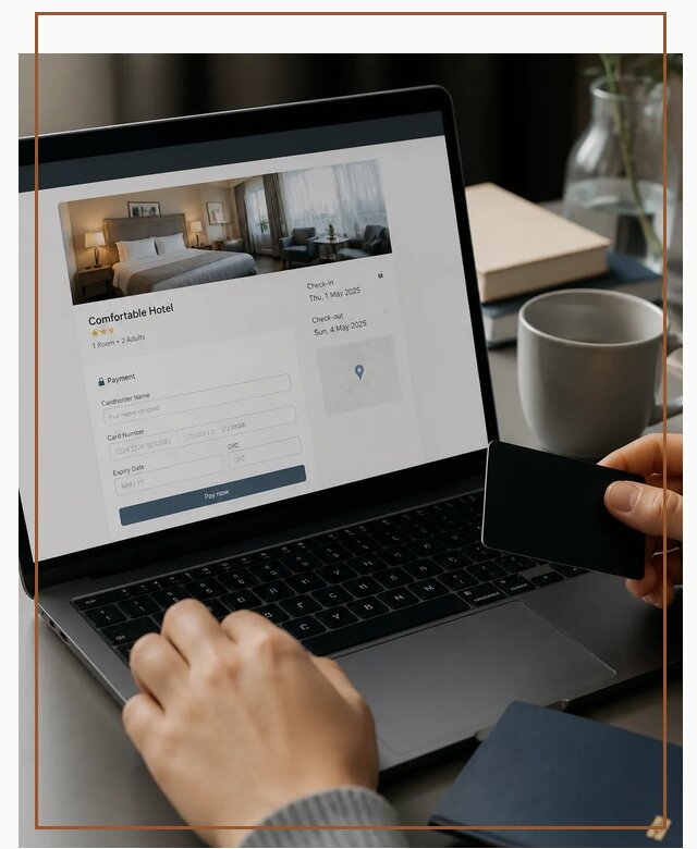 Оплата бронирования Booking в Владимире по цене от 4669 р. | Гиперактив-Вдм