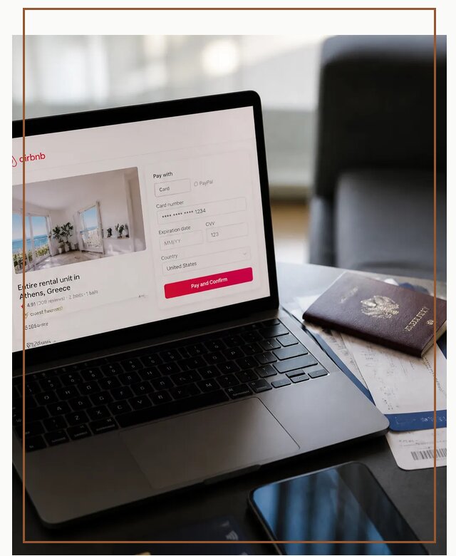 Оплата бронирования Airbnb онлайн для проживания в Владимире